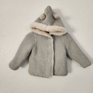 Baby GAP grey jacket sz 12-18mo